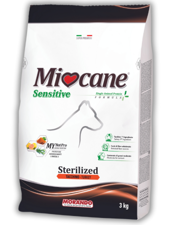 MioCane Sensitive Monoprotein Sterilised індичка 3 кг