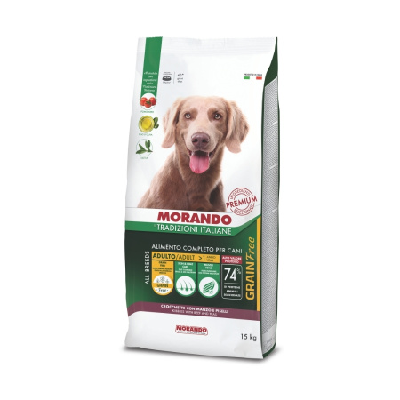 Сухий корм для собак Morando Tradizioni Grain Free з яловичиною та горохом 2,5 kg