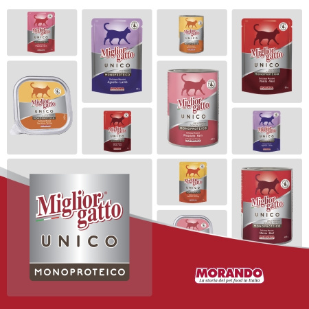 Консерви для котів Morando Migliorgatto UNICO Rustic прошуто 400 g